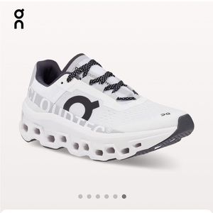 On cloudmonster running sneakers
